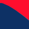 Navy/Red