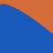 Orange/Royal