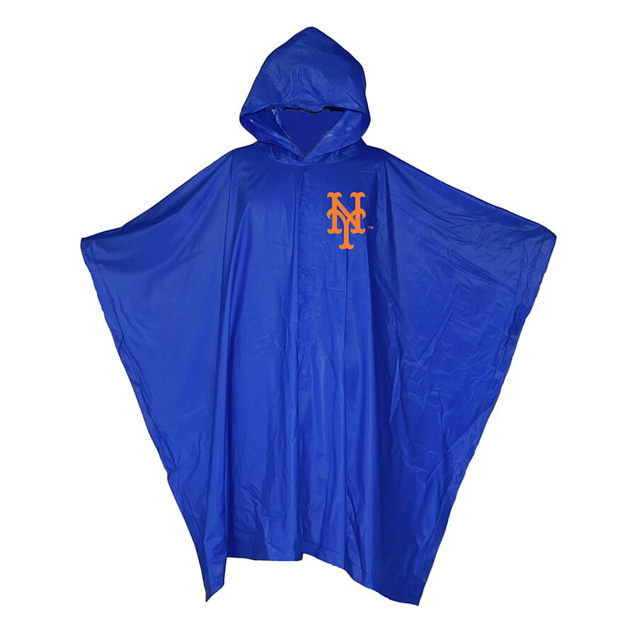 New York Mets Medium weight Rain Poncho - Umbrellashop.com