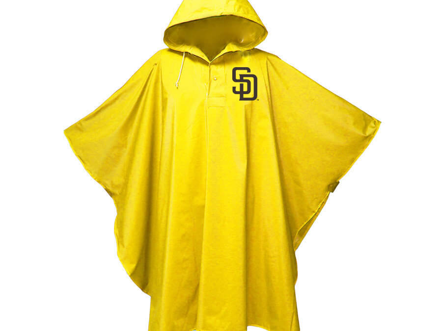 San Diego Padres Deluxe Heavyweight Rain Poncho