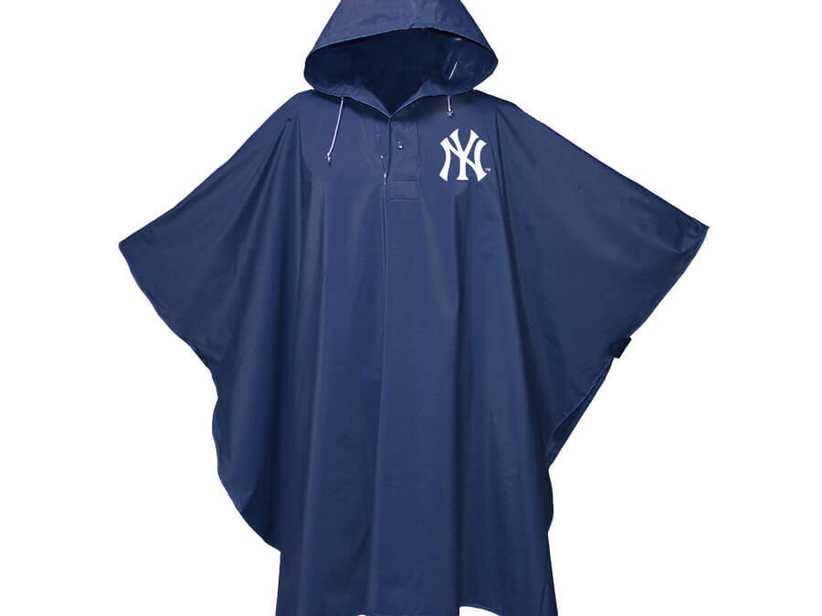 New York Yankees Deluxe Heavyweight Rain Poncho