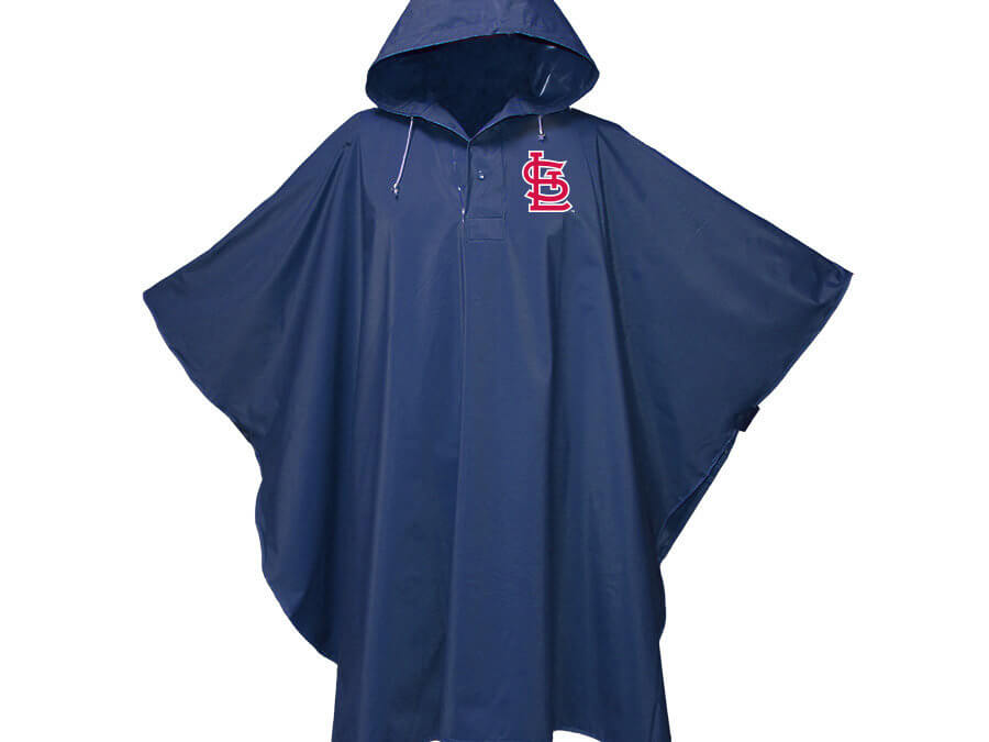 St. Louis Cardinals Deluxe Heavyweight Rain Poncho