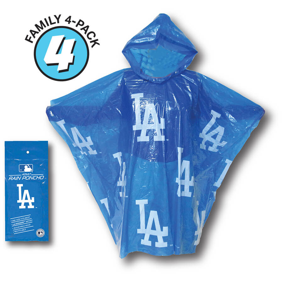 Los Angeles Dodgers Stadium Rain Ponchos