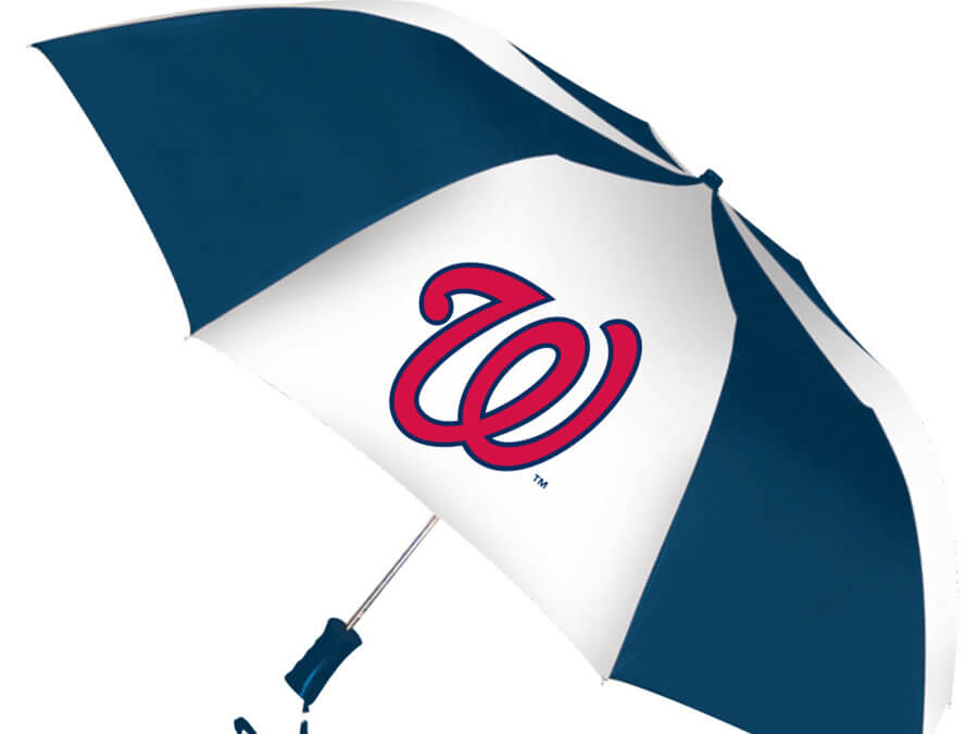 Washington Nationals Auto Open Folding Umbrella